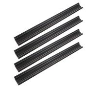 GALPADA Lot de 4 Baguettes de Moulure de Cadre Décorative Vintage en Mousse Noire Or 50 Cm, Garniture Européenne Classique pour Cadre Photo Rétro et Bordure de Tableau Peinture à