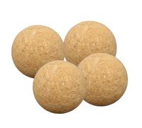 GALPADA Lot de 4 Bouchons de Bouteille en Bois Beige, Bouchons Pratiques Sphériques pour Étanchéité et Protection la Poussière, pour Bouteilles de Vin