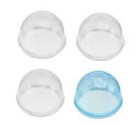 GALPADA Lot De 4 Bouchons De Tunnel pour Hamster en Plastique Robuste, Extrémités De Cage Taille Standard, Accessoires Extérieurs pour Tunnels, Siège Sûr pour Petits Animaux De Compagnie Curieux