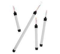 GALPADA Lot de 4 Jauges D'affichage de Niveau d'eau en Plastique Blanc pour Plantes D'intérieur, Indicateur de Pénurie d'eau, Testeur D'humidité pour Jardin et Serrage, Matériel