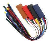 GALPADA Lot de 4 Marque-pages en Ruban Cuir, Signets Délicats pour Livres, Accessoires de Lecture Pratiques et Décoratifs, pour Étudiants et Usage Quotidien