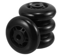 GALPADA Lot de 4 Roues de Rechange en PP pour Appareils de Fitness et Vélos, Diamètre Intérieur 8 Mm, Mouvement Fluide et Flexible, Accessoires Pratiques pour Équipement Sportif