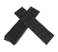 GALPADA Lot de 4 Tapis Antidérapants Auto-adhésifs en Eva Léger pour Planche de Surf, Coussinets de Traction Rainurés pour Pont et Queue, Accessoires Solides Adaptés à Différents Types