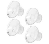 GALPADA Lot de 4 Ventouses Robustes en PP pour Fixation Sécurisée de Capuchons de Store sur Surface en Verre, Adaptées aux Auvents de Caravane et Remorques