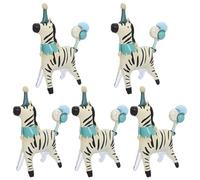 GALPADA Lot de 5 Ballons en Aluminium Forme Cheval Thème Carnaval Décorations Fête Anniversaire et Naissance Ballons de Carnaval Fête de Chevaux Décorations Festives Polyvalentes