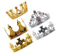 GALPADA Lot de 5 Couronnes Décoratives Rétro pour Fête Élégantes Et Légères pour Cosplay Banquet Spectacle sur Scène