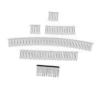 GALPADA Lot De 5 Peignes à Cheveux De u Invisibles, Accessoire Capillaire Pour Femmes Et Filles, Fixation Discrète Pour Coiffures, Tenue Solide Pour Maquillage Et Soins Du Visage