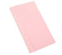 GALPADA Lot de 5 Pochettes pour Classeur à Budget en Pp Rose, Pratiques Gestion Financière, Insert Portable pour Organiser Vos Finances