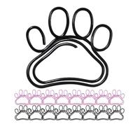 GALPADA Lot de 50 Petites Pinces à Papier en Métal Forme de Griffe de Chat, Clips Amusants Multi-usages pour Cartes et Marque-pages Pratiques
