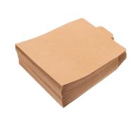 GALPADA Lot de 50 Pochettes en Papier Vintage pour CD et Dvd Étui Carré Protection en Carton Épais pour Mariages et Événements Décoration Personnalisable Enveloppes pour Cartes