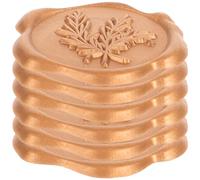 GALPADA Lot de 6 Autocollants de Sceau de Cire Vintage Or pour Sceller Rapidement Enveloppes de Mariage et Décoration D'invitations pour Nuptiale