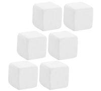 GALPADA Lot de 6 Cubes de Calcium pour Tortues et Reptiles, Pierre Calcaire Résistante à l'usure, Minéral Riche en Oligo-éléments, Adapté pour Aquarium et Enclos Terrestres, Favorise