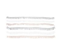 GALPADA Lot de 6 Faux Cils Naturels pour Poupées Bjd, Cils Inférieurs Longs Noirs, Blancs et Bruns, Accessoires de Maquillage des Yeux pour Cosplay et Loisirs Créatifs
