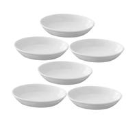 GALPADA Lot De 6 Plateaux Chauffe-Cire en Céramique Ronde 11,5 Cm, Brûleur à Huile De Rechange, Plateau pour Fondant à Cire, Compatibles Aromathérapie Et Bougies
