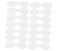 GALPADA Lot De 600 Coussinets Yeux Jetables En Papier 100% Coton Filet Hydratant Blanc Usage Professionnel Soin Des Yeux à Domicile