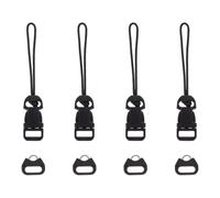 GALPADA Lot de 8 Adaptateurs de Clip pour Sangle D'appareil Photo à Dégagement Rapide Qd, Boucles en Abs Corde Tressée Renforcée, Compatibles pour Appareils Photo Reflex, Hybrides