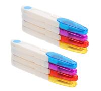 GALPADA Lot de 8 Ciseaux de Couturière de U, Petits et Légers, en Plastique et Acier Carbone, Faciles à Ranger, pour Activités Outdoor