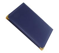 GALPADA Lot de Pochettes pour Certificats Réutilisables en Pu et Papier Bleu Protection Optimisée, Design Élégant pour Bureaux et Présentations Professionnelles