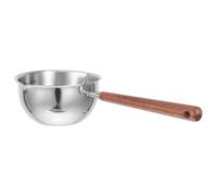 GALPADA Louche Inox Long Manche Acier Inoxydable Cuillère à Soupe Double Bec Verseur Résistant Chaleur pour Service de Soupes et Sauces Cuisine