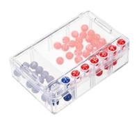 GALPADA Machine à Loterie Manuelle en Plastique Léger, Petite Boule Numérotée pour Loto Fête, Accessoire de Jeu de Société Portable Karaoké, Restaurant, Animation Bingo, Jeux-Concours