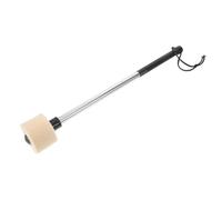 GALPADA Maillet de Grosse Caisse Professionnel en Acier Inoxydable Tête en Feutre de Laine Baguette de Percussion Solide et Ergonomique pour Batterie et Instruments de Percussion