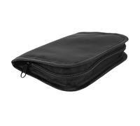 GALPADA Malette de Rangement pour Glucomètre en Polyester Noir, Pochette Élégante et Compacte pour Accessoires, Pratique Voyage et L'usage Quotidien