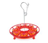 GALPADA Mangeoire Suspendue pour Oiseaux Jardin Ou Balcon avec Récipient pour Nourriture Et Support Facile à Accrocher