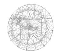 GALPADA Mangeoire Suspendue pour Poulets avec Panier Métal pour Fruits Et Friandises Chaîne Incluse pour Poulailler