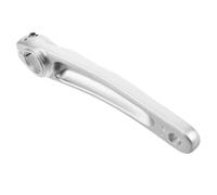 GALPADA Manivelle de Vélo Gauche 170mm en Alliage D'aluminium, Argenté | Pièce de Remplacement Robuste, Installation Facile, pour Route et Vtt, Usage Extérieur et Réparations