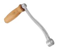 GALPADA Manivelle Robuste pour Hachoir à Viande Manuel en Fer et Bois, Poignée Compacte Facile à Installer pour Usage Domestique Cuisine