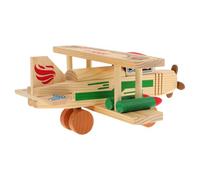 GALPADA Maquette D'hélicoptère en Bois Réaliste pour Garçon et Filles Surface Lisse, Militaire Sécurisé pour Garçons et Filles Dès 3 Ans Plusieurs Styles