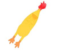 GALPADA Marque-page Poulet Hurlant en Silicone, Papeterie Humoristique Compacte et Légère, Accessoire Lecture Élève Original, Signet Animal Créatif et Résistant la Décoloration