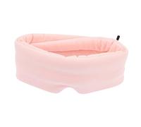 GALPADA Masque de Sommeil Ajustable pour Yeux Couvre Œil Opaque Bloqueur de Lumière pour Sommeil Réparateur Maison ou Voyage pour Hommes et Femmes Rose