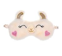 GALPADA Masque De Sommeil En Alpaga Peluche Masque Occultant Confortable Yeux Pour Garçon Et Filles Et Adultes Pour Dormir Même En Présence De Lumière