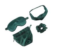 GALPADA Masque de Sommeil Soie avec Bandeau Élastique et pour Cheveux Couverture Yeux Occultante Douce et Pochette de Rangement Adapté Aux Adultes pour et Réparateur