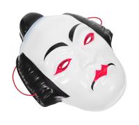 GALPADA Masque Design Samouraï Esthétique Japonerie en Plastique Traditionnel Confortable pour Hommes et Femmes et Unisexe, pour Festivals et Performances