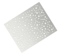 GALPADA Matrice de Découpe Étoile en Acier Carbone Argenté, Découpe Précise et Réutilisable pour Album Photo et Cartes Papier, pour Bricolage Garçon et Filles