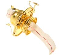 GALPADA Mèche de Rechange en Fer pour Lampe à Pétrole Or Porte-mèche Compatible pour Lampe à Huile DIY Accessoire Essentiel pour Réparation