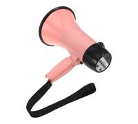 GALPADA Mégaphone Portable Ergonomique en Abs Rechargeable par USB avec Batterie, pour Urgences de Sécurité et Animation Sportive
