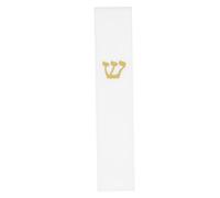 GALPADA Mezuzah Résine Décorative pour Bénédiction Juive Porte Détails Élégants Étui Aux Intempéries pour Décoration Maison