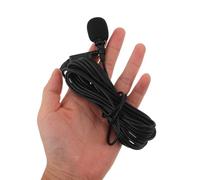 GALPADA Micro-Cravate Filaire pour Saxophone Pince de Captation Câble Long 2 Mètres Microphone Professionnel à Condensateur Anti-Interférences pour Enregistrement et Performances Live