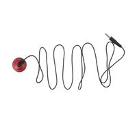 GALPADA Micro Piézo pour Guitare Acoustique et Électro-acoustique, Capteur de Rosace 3,5 Mm, Micro Actif Miniature pour Ukulélé et Kalimba, Préampli Intégré, Enregistrement Scène Studio