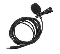 GALPADA Microphone Cravate USB Type C Professionnel à Clip Micro Lavalier Omnidirectionnel Bruit pour Smartphone Diffusion Direct Vlog et Enregistrement Sonore