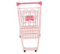 GALPADA Mini-Caddie Chariot Jouets Nuisette Modèle De Panier Modèle De Mini Caddie Rose Le Fer