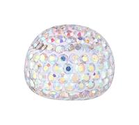 GALPADA Mini Flasque à Vin Portable Flacon Compact en Acier Inoxydable Argenté Strass, Petite Bouteille de Voyage Légère 60 Ml pour Femmes pour Sorties en Plein Air et Présents