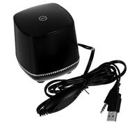 GALPADA Mini Haut-Parleur de Smartphone Plug and Play Amplificateur Audio Portable Noir en Plastique Résistant Compatible Téléphone Tablette et Ordinateur Enceinte Couleur Aléatoire