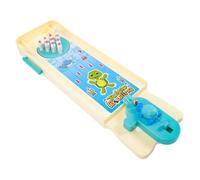GALPADA Mini Jeu de Bowling de Table pour Garçon Fille Intérieur Sûr Forme de Tortue Jeu Éducatif Familial pour Anniversaire et Fête