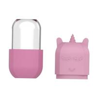 GALPADA Mini Moule à Glace Licorne Silicone pour Massage Visage Outil de Soin Peau Pratique Apaisant et Hydratant Facile à Utiliser et Nettoyer pour Relaxation Poches