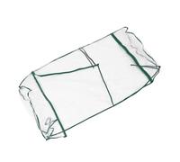 GALPADA Mini Serrage De Jardin Pliable 70x50x70 Cm Transparente en PVC Résistant Aux Intempéries, Couverture Ventilation Efficace pour Protection Plantes Hiver Extérieur Intérieur