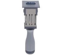 GALPADA Mini Tampon Dateur Auto-Encreur Portable en PP et Métal Format Carré 40 MM Impression Nette Jour et Date Outil Polyvalent pour Bureau Étiquetage et Gestion de Documents